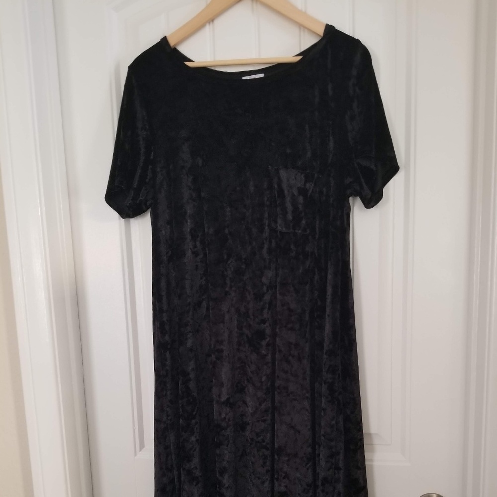 XL Elegant Carly - Lularoe - Black Velvet